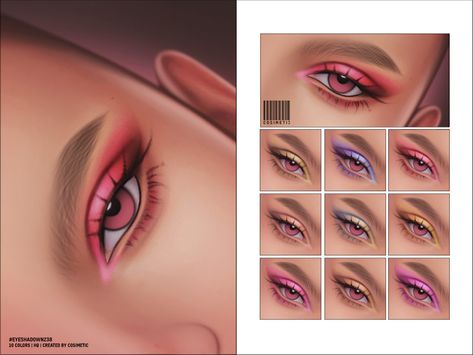 Egyptian Eyeliner, Ts4 Makeup, Sims 4 Makeup, Sims Makeup, Cc Makeup, Sims 4 Cas Mods, Makeup Cc, Sims 4 Cc Makeup, Sims 4 Cc Skin