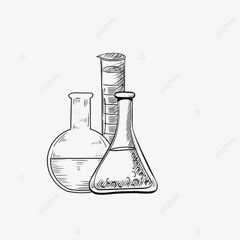 Line drawing chemical laboratory supplies Chemistry Project, Rat Drawing, Chemical Laboratory, Wing Drawing, Chemistry Projects, Bottle Drawing, Logo Cloud, Hand Painted Bottles, Drawing Png