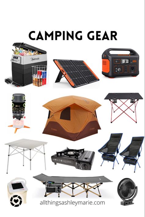 Camping Trip Essentials, Photo Object, Ashley Jacobs, Safety Hacks, Tent Camping Beds, Camping Necessities, Camping 101, Camping Set Up, Camping Gadgets