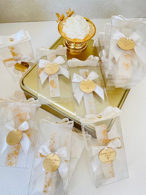 Unique Baptism Favors, Cross Favors, Transparent Packaging, Communion Favors, Ribbon White, Christening Favors, Boy Christening, Baptism Party, Girl Christening