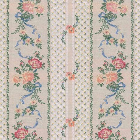 Schubert Fawn - an authentic Edwardian textile design from Backhausen Fabrics of Austria French Fabric Pattern, Vintage Flower Backgrounds, Art Deco Fabric, Geometric Scarf, Victorian Wallpaper, Flower Drawing Design, Textile Prints Design, Buy Fabric Online, Print Design Pattern