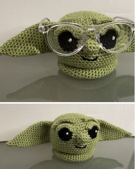 Scrap Yarn Crochet, Cute Guy, Crochet Eyes, Knitting Machine Patterns, Cute Patterns, Glasses Holder, Fun Crochet Projects, Halloween Crochet, Diy Crochet Projects