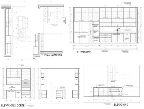 Gallery Kitchen Layout, Kitchen Plans Layout, Kitchen Elevation, Interior Presentation, Interior Design Portfolio Layout, Architecture Design Process, Kitchen Drawing, Elevation Drawing, Cabinet Detailing