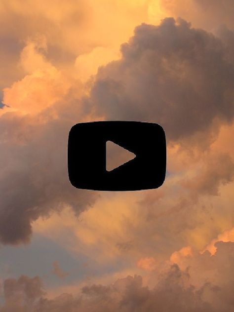 Youtube golden app icon for iphone / android #shortcuts #goldenappicon #youtube #appicon #clouds #golden #sunset Sunset App, Icon For Iphone, Cloud Theme, Mobile App Icon, Gold Skies, Cloud Icon, Golden Sunset, Flower Icons, Themes App