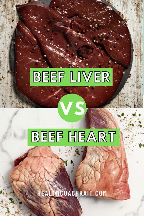 The benefits of beef liver, beef kidney and beef heart, how they are similar and how they are different and why you might want to include them in your diet (... Benefits Of Beef Liver, Beef Heart, Beef Kidney, Kidney Detox, Liver Recipes, Cheesy Chicken Broccoli, Broiled Chicken, Lemon Diet, Chicken Liver