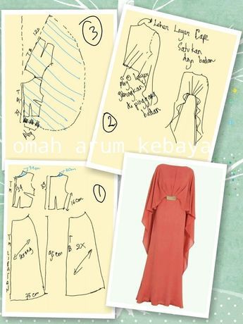 Kaftan Pattern, Projek Menjahit, T Shirt Sewing Pattern, Trendy Sewing Patterns, Hijab Designs, Hat Patterns To Sew, Tarik Ediz, Shirt Sewing Pattern, Trendy Sewing