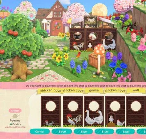 Anch Farmcore Codes, Acnh Kidcore Farm, Farmcore Animal Crossing Codes, Animal Crossing Farm Codes, Acnh Farm Codes, Acnh Standee Designs, Acnh Farmcore Codes, Acnh Farm Design Code, Animal Crossing Farmcore