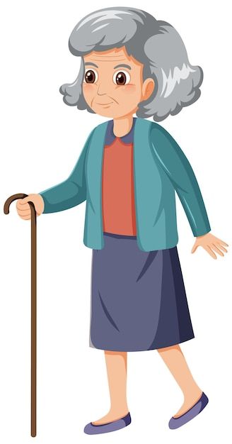 Elderly woman holding crane | Premium Vector #Freepik #vector #cartoon-drawing #cartoon-svg #old-character #character-art Grand Mother Cartoon, Old Woman Character Design, Old Woman Cartoon, Old Woman Drawing, Old Lady Cartoon, Drawing Stand, Lady Cartoon, Family Activities Preschool, Elderly Woman