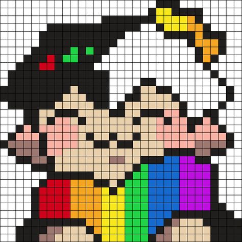 Lmanburg Flag Pixel Art, Ranboo Perler Bead, Ranboo Pixel Art, Mcyt Perler Bead, Dsmp Perler Bead Patterns, Lovejoy Pixel Art, Dsmp Perler Beads, Dsmp Pixel Art, Wall Art Diy Paint