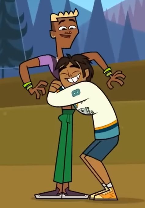 raj and bowie total drama 2023 Total Drama Island Bowie, Bowie And Raj Total Drama, Bowie X Raj, Raj And Bowie, Bowie Total Drama, Raj Total Drama, Ogre Achiever, Total Drama 2023, Fictional Couples