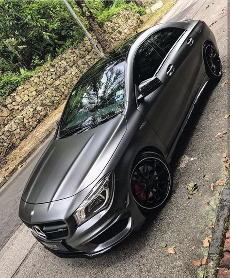 Mercedes Cla 250, Mercedes Benz Cla 250, Cla 45 Amg, Cla45 Amg, Black Mercedes Benz, Mercedes W204, Family Cars, Mercedes Cla, Audi Q8