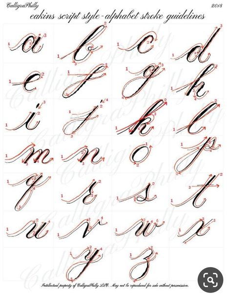 Copperplate Calligraphy Alphabet, Lettering Practice Sheets, Calligraphy Worksheet, Hand Lettering Worksheet, Cursive Writing Worksheets, Learn Hand Lettering, Cursive Calligraphy, Calligraphy Tutorial, Cursive Alphabet