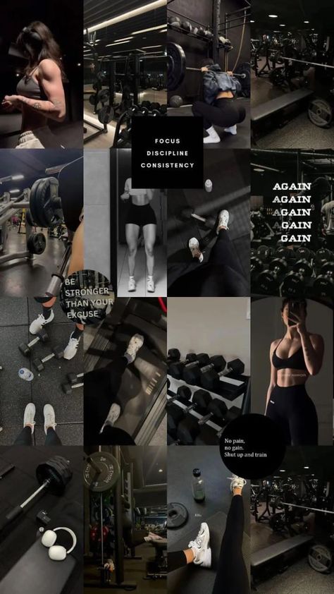 Wallpaper Fitness Women, Fitness Wallpaper Women, Motivation To Workout Wallpaper, Winter Arc Women Gym, Workout Inspo Wallpaper, Fitness Aesthetic Dark, Black Fit Woman Aesthetic, Gym Girl Motivate, Gym Body Wallpaper