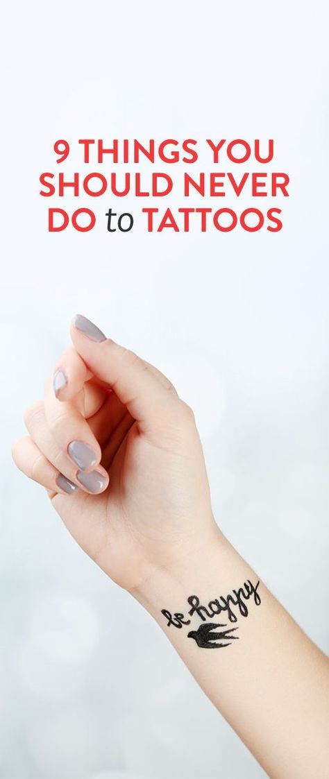 9 Things You Should Never Do To Tattoos Tattoo Techniques, Tattoo People, Inspiration Tattoos, Sweet Tattoos, Tattoo Care, Hand Tattoos For Women, Time Tattoos, First Tattoo, Get A Tattoo