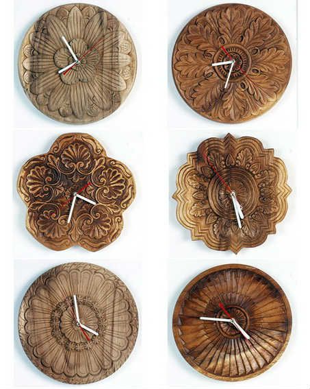 Creative Wooden handicrafts by Craig Anczelowitz Wood Handicrafts, Wooden Handicrafts, Creative Design Ideas, Galaxy Images, Wooden Craft, Wood Clocks, Design Magazine, Wood Work, Wood Wall Decor