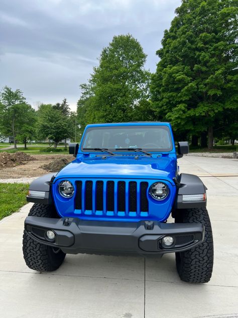 Hydro Blue Jeep Wrangler, Blue Jeep Wrangler, Dream Whip, Blue Jeep, Vintage Jeep, Motor Cycles, Jeep Wagoneer, Jeep Rubicon, Jeep Lover