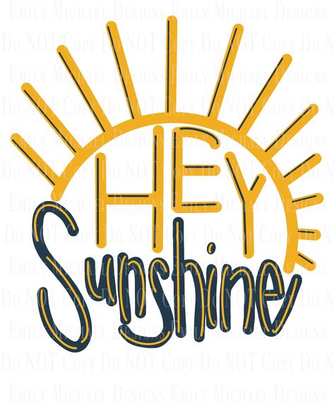 Png Sun, 300 Dpi Images, Hey Sunshine, Good Day Sunshine, Hand Art Drawing, You Are My Sunshine, New Wall, Sublimation Png, Hand Lettered