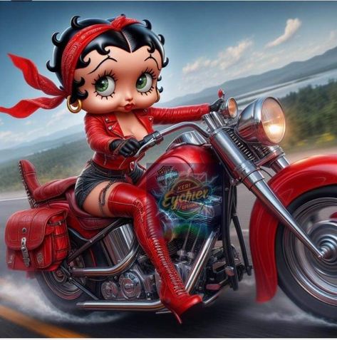 Smiley Face Images, Biker Betty Boop, Betty Boop Doll, Betty Boop Posters, Old Cartoon Characters, Coloring Pages For Grown Ups, Disney Quotes Funny, Betty Boop Classic, Cholo Art