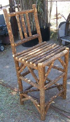 Willow Furniture, Twig Furniture, Driftwood Furniture, Rustic Furniture Diy, Sticks Furniture, Easy Wood Projects, Easy Wood, Log Furniture, Diy Holz