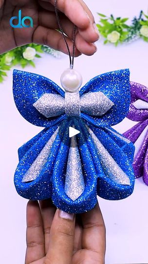 48K views · 1.4K reactions | EVA Glitter Foam Paper Angel Ornaments Christmas Tree Decorations🎄DIY Christmas Angels #Christmas #christmasornaments #crafts #christmasdecor #diy | DIY Crafts & Art | DIY Crafts & Art · Original audio Paper Angel Ornaments, Angel Ornaments Christmas, Foam Paper, Angels Christmas, Paper Angel, Ornaments Christmas Tree, Christmas Tree Decorations Diy, Holiday Toys, Glitter Paper