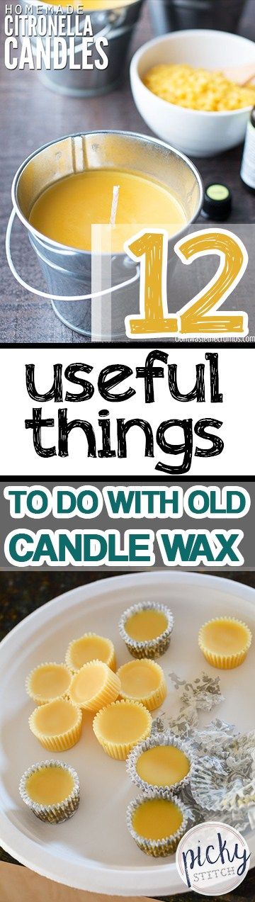 Reuse Candle Wax, Candle Wax Crafts, Homemade Citronella Candles, Leftover Candle Wax, Johanna Gaines, Leftover Candle, Candle Reuse, Repurpose Projects, Crafts For The Home