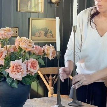 Joanna Gaines Rose Shed, Vday Recipes, Vday Food, Valentine's Dinner, Fresh Cut Roses, Table For Two, Valentine Dinner, January 20, Joanna Gaines