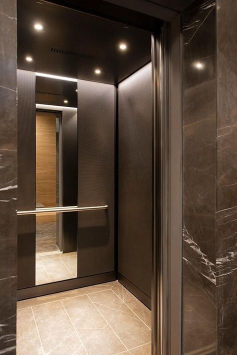 Stainless Steel Elevator Cabin, Lift Interior Design Elevator, Lift Cabin Design, Elevator Cabin Interior Design, Elevator Cab Design, Lift Design Interior, Luxury Elevator Interior, Elevator Design Interior, Elevator Cabin Design