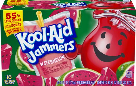 Kool Aid Jammers, Kiwi Drink, Kids Drink, Kiwi Juice, Drink Pouches, Cherry Limeade, Juice Box, Kid Drinks, Strawberry Kiwi