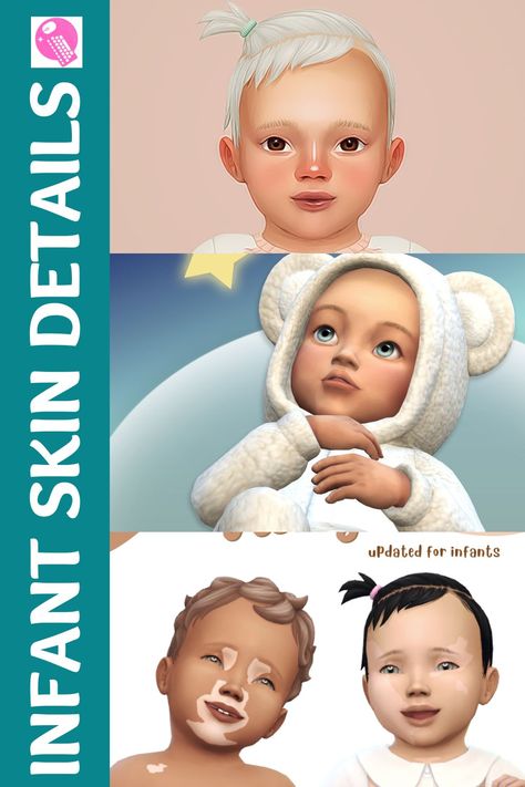 sims 4 infant skin details Sims 4 Infant Birthmark, Sims 4 Skins Infants, Sims 4 Cleft Lip, Sims 4 Infant Skinblend, Sims4 Infant Skin Cc, Sims 4 Cc Newborn Skin, Infant Eyelashes Sims 4, Sims 4 Infant Overlay, Sims 4 Birthmarks