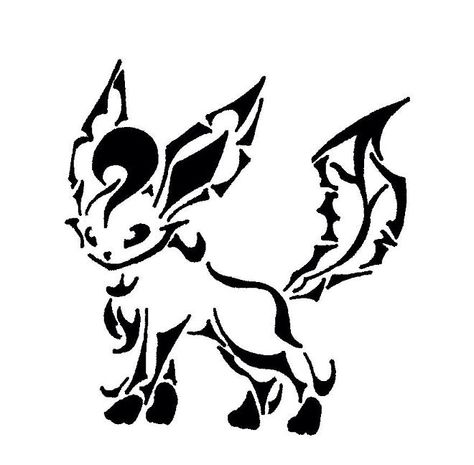 Leafeon Leafeon Tattoo, Geek Tattoos, Pokemon Tattoos, Pokemon Cards For Sale, Pokemon Craft, Cool Pokemon Wallpapers, Pikachu Wallpaper, Geek Tattoo, Pokemon Tattoo