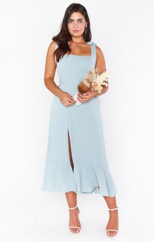 Casual Bridesmaid Dresses, Mint Green Bridesmaid Dresses, Teal Bridesmaid, How Many Bridesmaids, Teal Bridesmaid Dresses, Silver Bridesmaid Dresses, Sage Bridesmaid Dresses, Formal Wedding Guest Dress, Midi Bridesmaid Dress