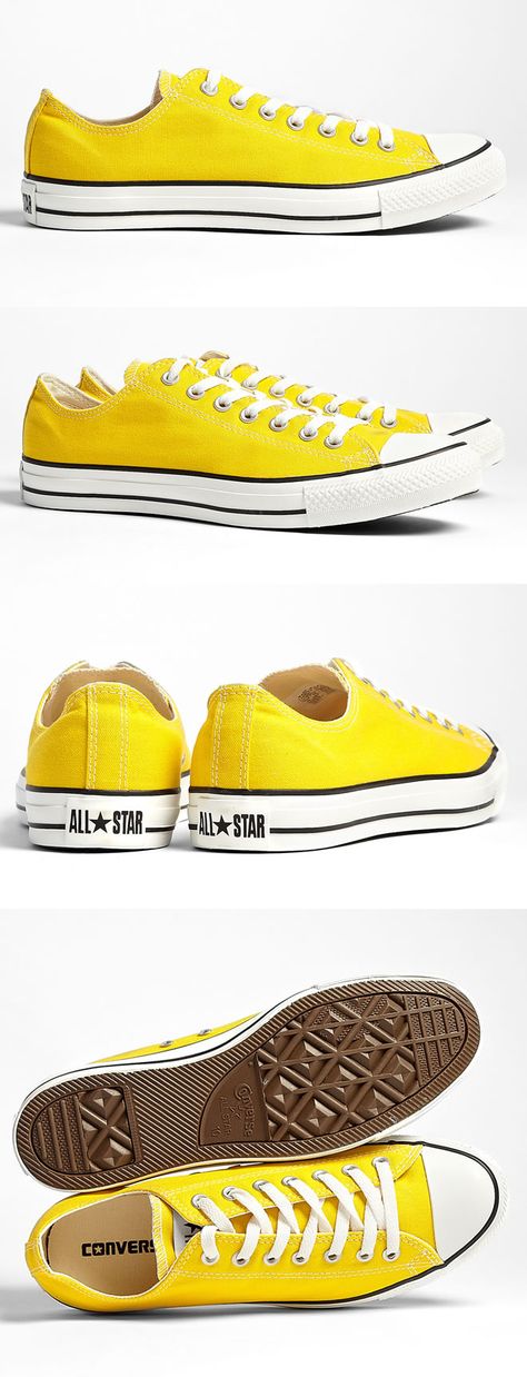 Converse Yellow Canvas Chuck Taylor Plimsolls. Way better than any heal for the big day!!! Converse Yellow, Yellow Converse, Converse Outfits, Curvy Petite Fashion, Outfits With Converse, Yellow Shoes, Victorias Secret Models, Milan Fashion Weeks, Africa Fashion