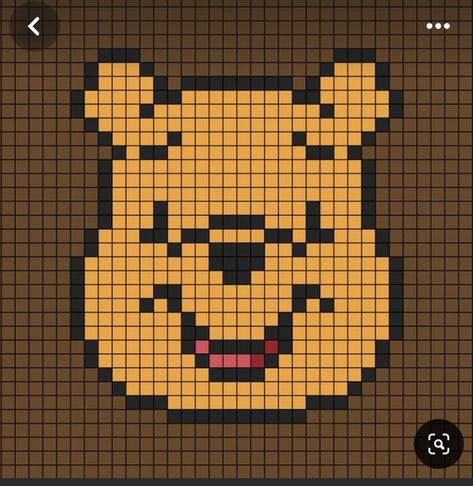 Winnie The Pooh Tapestry Crochet, Winnie The Pooh Pixel Art Grid, Winnie The Pooh Crochet Tapestry, Winnie The Pooh Graphgan, Tigger Cross Stitch Pattern Free, Tigger Cross Stitch Pattern, Tapestry Crochet, Winnie The Pooh, Pixel Art