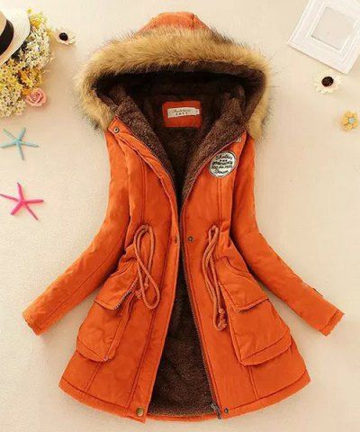 Cah-UTE winter coat! Trent Coat, Cotton Jackets Women, Casual Outwear, Fur Collar Coat, Warm Winter Jackets, Long Parka, Outwear Women, Estilo Chic, Womens Parka