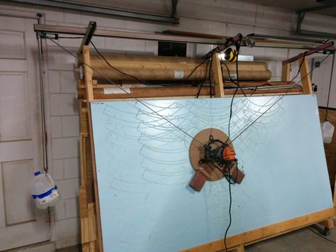 Maslow CNC “hanging router” review | Jay's Technical Talk Router Sled, Cnc Woodworking, Dust Collection System, Router Bits, Cnc Router, Screw It, Cnc Machine, Working Area, Router