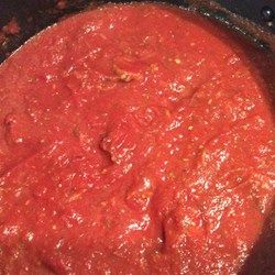 Chef John's Tomato Sauce  - Allrecipes.com Sicilian Sauce, Sauce For Pizza, Pizza Lasagna, Pizza Pies, Sicilian Pizza, Pizza Ideas, Pizza Sauce Recipe, Italian Sauce, Pizza Sauce Homemade