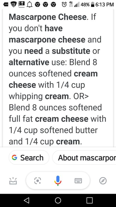 Substitute For Marscapone, Marscapone Substitution, Homemade Marscapone, Mascarpone Substitute, Marscapone Recipes, Soup With Apples, Marscapone Cheese, Salad With Pears, Turnip Soup