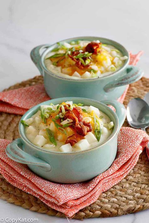 Baked Potato Soup Recipe, Instant Potatoes, Instant Mashed Potatoes, Potato Flakes, Dried Basil, Spicy Soup, Chicken Base, Tabasco Sauce, Baked Potato Soup