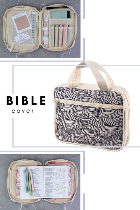 Diy Scripture Case, Sewing Bible Covers, Bible Bag Pattern, Bible Covers Pattern, Sew Bible Cover, Bible Cases For Women, Bible Bag Ideas, Diy Bible Bag, Cute Bible Covers