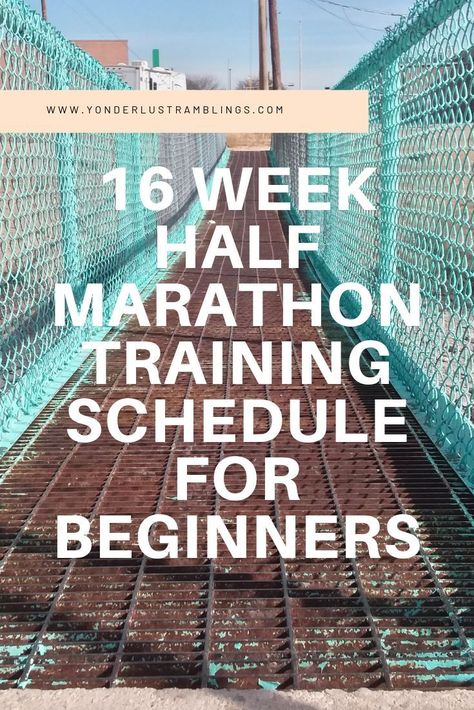 16 Week Half Marathon Training, Marathon Training Plan Beginner, Beginner Half Marathon Training, Half Marathon Training Schedule, Marathon Training For Beginners, Marathon Training Schedule, Running Half Marathons, Half Marathon Training Plan, Running Plan