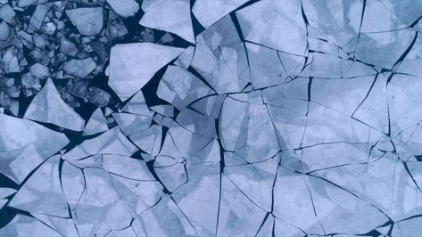 Aerial top view of cracked ice floes. Drone shot flying up over melting ice Stock Footage #AD ,#cracked#ice#floes#Aerial Types Of Mermaids, Ice Aesthetic, Ice Texture, Arctic Sea, Ice Art, Pole Nord, B Roll, Motion Backgrounds, Ice Melting