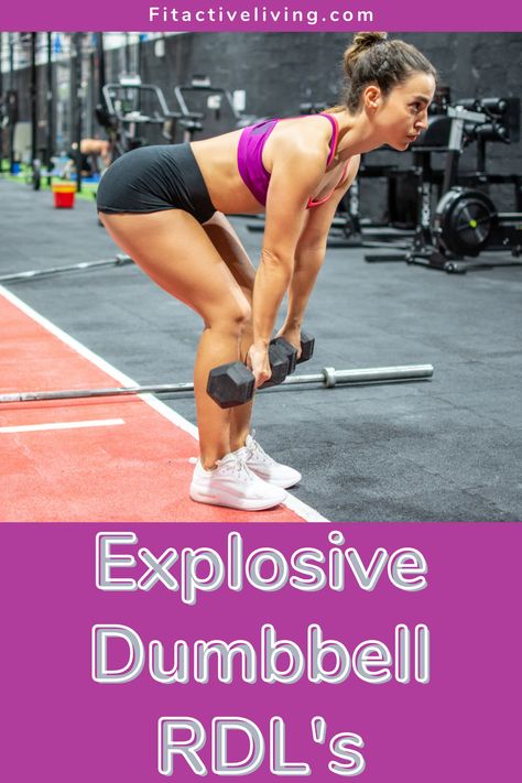 Dumbbell RDL's Rdls With Dumbbells, Rdl Exercise, Conventional Deadlift, Posterior Chain, Health Fitness Nutrition, Muscle Imbalance, Active Living, Strength Training Workouts, Wellness Blog