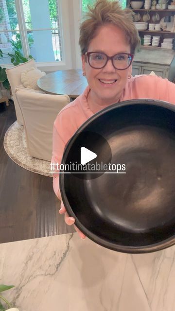 Tina Schaible on Instagram: "It’s #tonitinatabletops day! And we are styling the big @potterybarn Orion bowl! We do this every season and then we give one away to one of you! Because we are so very thankful for you!! Go see how @toni_marianna styled hers, then head to our stories for the giveaway.  If you can receive goodies from pottery barn then you qualify to play! 💖 

✨comment SHOP for links sent to your DMs✨

#springstyling #mypotterybarn #potterybarn #springvibes" Spring Vibes, Pottery Barn, Bowl, Instagram