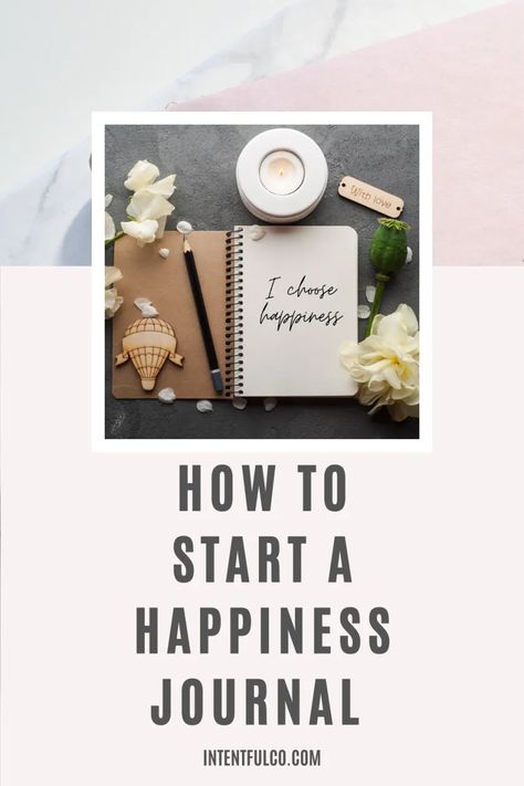 How to Start a Happiness Journal - A happiness journal is similar to other journals in that you write down all your thoughts and feelings, with one difference – you only write down what brings you happiness. You want this journal to be completely positive, used only for good things that happen, happy thoughts, and moments that have brought you joy. Confidence Hacks, Happiness Journal, Life Journal, Photo Journal, Choose Happy, Spiritual Guidance, Self Healing, Happy Thoughts, Thoughts And Feelings