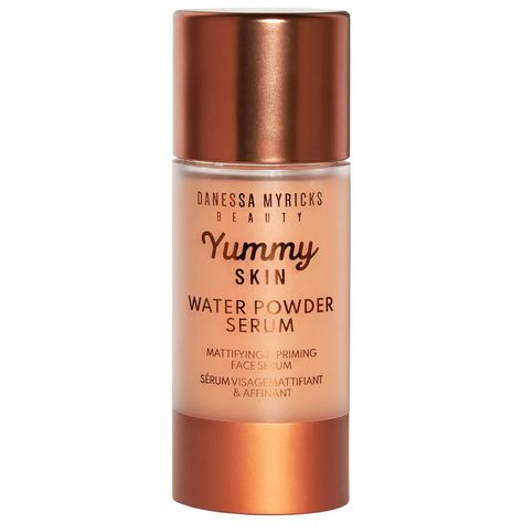 Yummy Skin Mattifying Water Powder Serum with Niacinamide and Hyaluronic Acid - Danessa Myricks Beau Danessa Myricks Makeup, Nars Foundation Shades, Mua Kit, Niacinamide And Hyaluronic Acid, 2024 List, Danessa Myricks, Prime Skin, Beauty Products Gifts, Matte Makeup