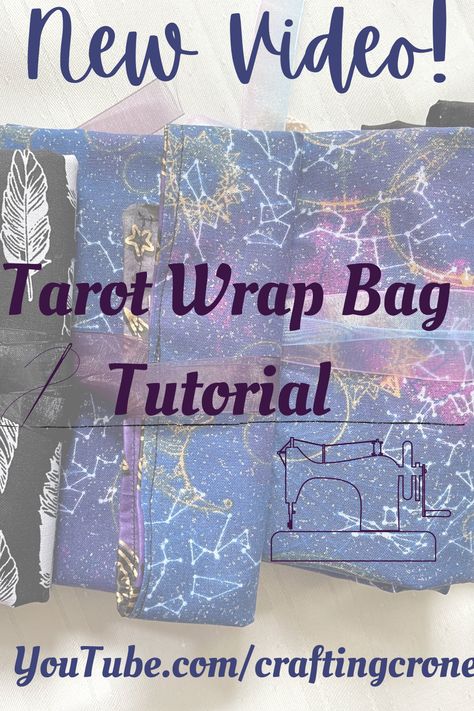 Tarot Card Pouch Diy, Tarot Deck Bag Diy, Tarot Card Wrap Diy, Tarot Bags And Pouches Sewing Patterns, Diy Tarot Card Bag, Tarot Card Mat Diy, Tarot Card Pouch Pattern, Tarot Card Bag Sewing Pattern, Tarot Pouch Pattern