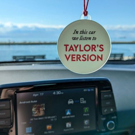 Car Accessories Mirror, Swiftie Car Decor, Small Car Decor, Taylor Swift Car Stickers, Taylor Swift Car Accessories, Taylor Swift Car Decor, Taylor Swift Car, Car Mirror Sticker, Car Mirror Hanger