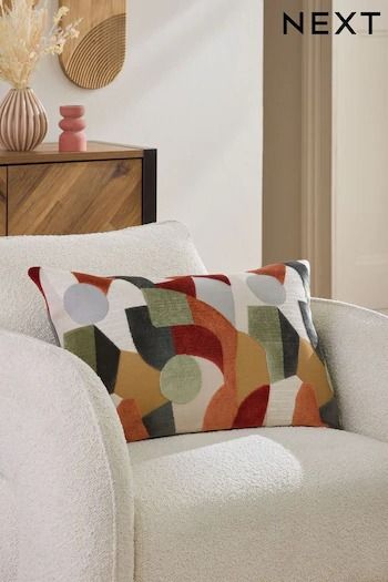 Cushions | Sofa & Chair Cushions | Next UK Grey Sofa Colourful Cushions, Orange Accents Living Room, Statement Cushions, Shared House, Soft Cut, Orange Cut, Orange Cushions, Living Room Orange, Cosy Living