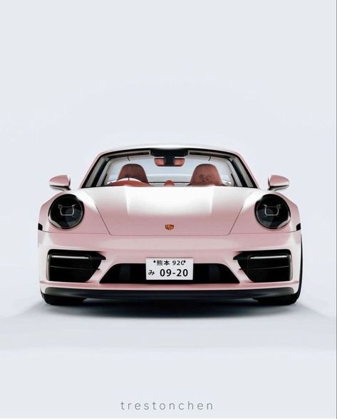 Porche Vintage, Porche Car, Pink Porsche, Porsche Sports Car, Porsche Gt3, Cars Vintage, Sport Automobile, Pink Car, Classy Cars