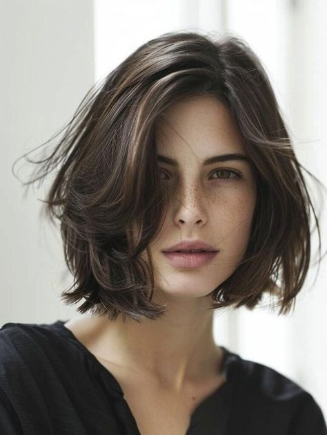 Discover the Perfect Medium Bob Haircut: Stylish, Versatile, and Trendsetting Looks for Every Face Haircuts For Square Faces, Medium Bob Haircuts, Chic Haircut, Haircut For Square Face, Medium Bob Haircut, New Short Hairstyles, Medium Bob, Medium Bob Hairstyles, Square Face Shape